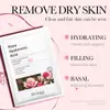 Mascarilla Hidratante Bioaoua Rosa con Ácido Hialurónico Mascarilla Hidratante para la Piel Exportación Transfronteriza