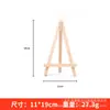 Suporte de Cavalete Pequeno de Madeira para Mesa Suporte para Porta-Retrato Suporte para Celular Obras de Arte Cavalete Dobrável para Óleo