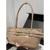 Bolso de hombro versátil de gran capacidad 2026 moda para mujer de trabajo bolso de axila otoño e invierno retro simple transfronterizo nuevo modelo