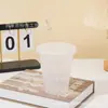 Taza de Plástico PP de una Sola Capa, Color Sólido, Gran Capacidad de 16 oz, con Popote, Taza de Agua de Moda Transfronteriza, Personalizable con Logo