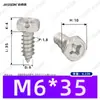 Tornillos Autoperforantes Phillips de Cabeza Avellanada Hexagonal Externa de Acero Inoxidable 304 M3~M8 Estándar Nacional Gb9456 Tornillos Autoperforantes Phillips Hexagonales