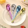Colher de Titânio Puro Martelado para Profissionais e Estudantes, Utensílio de Jantar Saudável, Antibacteriana, Uso Doméstico, Colher de Sopa Infantil, Colher de Arroz, Espátula de Arroz, Concha