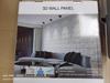Panel de pared tridimensional de PVC directo de fábrica, pegatinas de pared tridimensionales, panel de pared 3D, decoración de interiores, panel de pared 3D