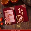 Regalo de agradecimiento de boda Mini Bloqueador de puerta Sobre rojo Regalo especial de boda Sobre rojo de tapa dura Celebración de boda Bloqueador de puerta Sobre rojo