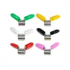 Clip de cuerda de cuentas DIY hecho a mano color resorte gadget de cuentas tope de cuenta para evitar que caiga línea de clip joyería al por mayor