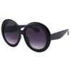 Gafas de Sol Transfronterizas 2025 Nuevo Estilo Europeo y Americano Mismo Estilo que las Celebridades de Internet para Mujer con Montura Grande y Rostros Redondos, Aspecto Retro Adelgazante Tendencia de Gafas de Sol Estilo Callejero