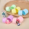 Nueva Cápsula de una Pieza 32x47mm Cáscara de Gashapon Juguete de Muñeca Cáscara de Gashapon Transparente Bola de Plástico Pp Transparente Ovalada