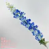 Materiales Florales Azul Cielo para Bodas, Flores de Seda, Arreglos Florales para Celebraciones de Bodas, Decoraciones Florales para Salones, Flores Decorativas Suaves para Techos, Flores para Pasillos
