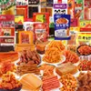 Pacote de Presente de Lanches Picantes Anos 80 e 90 Lanches Picantes Nostálgicos da Infância Lanches de Cinco Centavos da Infância
