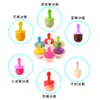 Molde de Picolé de Silicone Molde de Bandeja de Gelo de Silicone Molde de Picolé de 7 Furos Caixa para Alimentos Gelados DIY Molde de Gelo