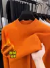 Suéter de Forro Polar de una Pieza con Forro Adicional de Forro Polar y Engrosado para Hombre, Nuevo Modelo de Invierno 2026, Cuello Semi-Alto, Suéter de Punto Cálido como Capa Base