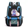 Mochila Estampada de Chicas Cazadoras Transfronterizas Mochila para Estudiantes de Primaria Femenina Grados 1-6 Mochila de Gran Capacidad para Viajes al Aire Libre