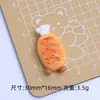 Brinquedo de Comida Fofo Chef Bun Desenho Animado Acessórios de Joias DIY Cola de Chantilly Resina Pequenos Acessórios Pacote de Material para Presilha de Cabelo