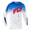 Venda direta da fábrica roupas para mountain bike off-road, camiseta FLY downhill respirável, camiseta de ciclismo, macacão de corrida para motocicleta de manga comprida de secagem rápida