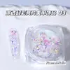 Comercio Exterior Estilo Ins Hielo Transparente Fantasía Lentejuela Joyería Mixta Alto Brillo Degradado Destello Caja de Uñas Lentejuela Al Por Mayor