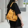 Bolso de Cubo con Cordón Nuevo de Otoño e Invierno Transfronterizo, Bolso de Mujer Moderno y a la Moda, Bolso Cruzado de Hombro Simple Retro para el Día a Día