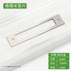 Yijia manija giratoria empotrada semicírculo tatami metal manija oscura aleación de zinc manija de puerta de gabinete invisible
