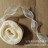 Cinta de Tul de Sirena de 9m Topper para Pastel Decoraciones para Hornear Ramo Arreglo Floral Empaque Flores Lazo Hecho a Mano