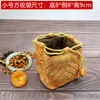 Bolsas Pequeñas Cuadradas de Tela al por Mayor para Fabricantes, Bolsas Pequeñas de Doble Capa con Cuatro Bolsillos para Almacenamiento de Tazas de Té Pequeñas, Bolsas de Regalo para Empaque de Joyería y Bolsas para Manualidades
