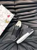 Nuevos Zapatos Deportivos Casuales Blancos de Cuero Genuino Marca D para Hombre para Plataformas de Comercio Exterior Transfronterizo como Shopee y Dhgate