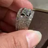 Cao Shi Comercio Exterior Shein Anillo Nuevo para Mujer Anillo Estilo Influencer Tech Futurista Personalidad de Nicho Modelo Brillante