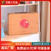 Nueva Caja de Regalo de Madera Maciza Caja de Empaque para Pasteles de Luna Snacks Pasteles de Arroz Producto Nativo Caja de Regalo Vacía Transfronteriza