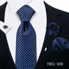 Corbata para Hombre, Pañuelo Cuadrado, Gemelos, Broche Set de 4 Piezas para Banquete de Negocios Decoración de Traje Camisa Corbata de Moda Fábrica Shengzhou