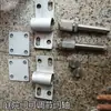 Porta de Pátio de Jardim de Casa Rural Dobradiça de Porta Ajustável Espessa de Aço Inoxidável Dobradiça de Pivô de Porta Ajustável Acessórios Dobradiça Soldada