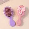 Venda Direta de Fábrica Pente de Laço, Mini Fofo Feminino, Fácil de Carregar, Pente com Air Bag de Aparência Premium para Crianças Sem Embaraçar os Cabelos