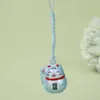 Corrente para Celular Gato da Sorte Fofo de Sinfonia Sino de Órgão de Água Pingente Gato da Sorte Acenando Mãos Gato da Sorte DIY Produtos Semi-Acabados Atacado