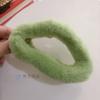 Pinza para el pelo de imitación de piel de conejo de Corea del Sur, para otoño e invierno, con suave viento, para la cabeza, con forma de tiburón grande, accesorios para el cabello al por mayor