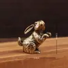 Venda Quente Transfronteiriça Pequenos Enfeites Animais de Desenho Animado Criativos Personalidade Retro Enfeites de Micro Paisagem Produtos de Metal Mini Enfeites