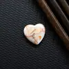 Corazón de Melocotón de Cristal Venta al por mayor Transfronteriza Colgante de Jade Accesorios Pulsera Colgante Hecho a Mano en Forma de Corazón Adorno 20 mm Piedra Preciosa