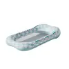 Nuevo producto transfronterizo: Hamaca Inflable con Red, Flotador Plegable de Doble Uso con Respaldo, Sillón Flotante para Jugar en el Agua, Sofá Cama Flotante