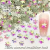 Joyería para Uñas Flor de Hielo de 5 mm Joyería Popular para Uñas Diamante de Fondo Plano Accesorios de Joyería para Uñas Explosiva Uñas Postizas Diamantes Venta al por Mayor