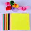 Papel colorido feito à mão para crianças Thousand Paper Crane Origami 10 cores DIY fazendo papel cortado à mão papel dobrado criativo rosa papel