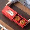 Tarro de Té de Caqui Cerámica Todo Sale Bien Sellado Caja de Dulces de Caqui Recuerdo de Boda Caqui Fragante Caja de Regalo de Caqui