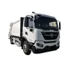 Camión de Basura Grande Dongfeng Tianlong Camión de Basura de Compactación Tiene Varios Dispositivos de Trabajo Resistentes al Agua y a la Corrosión