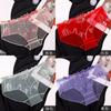 Yan Beiwei entrega de una pieza talla grande ropa interior sexy estilo puro bordado francés máquina cuidadosa ropa interior de tiro bajo para mujer 836