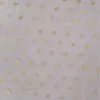 Puntos de Nylon, Malla de Nylon, Malla de Lunares con Hilo Dorado, Telas para Ropa de Mujer y Niños Disponibles en Stock