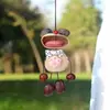 Colgantes de muñecas de vaina hechos a mano para manualidades, decoraciones colgantes de campanillas de viento de cáscara de fruta de semilla natural al por mayor