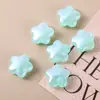 Transmisión en Vivo Popular Chapado en UV Estrella de Cinco Puntas Perlas Sueltas Pulsera de Cuentas Hecha a Mano DIY Collar Cuentas Separadas Joyería de Estrella Accesorios