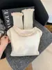 Tricô Coreano Doce com Gola de Renda para Mulheres no Inverno Novo Design Versátil Top de Base de Manga Longa