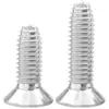 Acero al Carbono Niquelado Cabeza Avellanada en Cruz Rosca Triangular Autorroscante Bloqueo Tornillos de Rosca Triangular Venta al por Mayor M2/M3/M5/M6