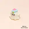 Figura de Resina de Fantasma Pequeno com Capuz 3D Simulada Acessório de Decoração DIY Mini Ornamento de Carro Decoração Suspensa