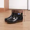 Botas de Lluvia de Una Pieza con Envío Gratis, Suela de Tendón Resistente al Desgaste para Hombres y Mujeres, Botas de Lluvia Cálidas Resistentes a Ácidos y Álcalis, Botas de Agua Antideslizantes de Protección Laboral para Sitios de Construcción