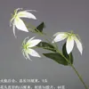 Ventas Directas de Fabricantes de Comercio Exterior: Flores Artificiales Blancas, Flores Falsas Estilo Bosque, Materiales Florales para Bodas, Flores para Decoración de Salón de Bodas