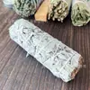 Cola de Ratón Madera Sagrada Lavanda Purificante Set de Aromaterapia Planta Natural Romero Hojas de Eucalipto Concha de Abulón Blanco Mayoreo