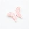 Horquilla hecha a mano con forma de mariposa tridimensional de imitación de concha de ácido acético, accesorios de joyería antiguos, 5 unidades