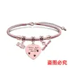 Pulsera de acero inoxidable con diseño de hueso de serpiente transfronterizo europeo y americano, regalo conmemorativo de vacaciones de la temporada de graduación, pulsera de acero de titanio con letras al por mayor